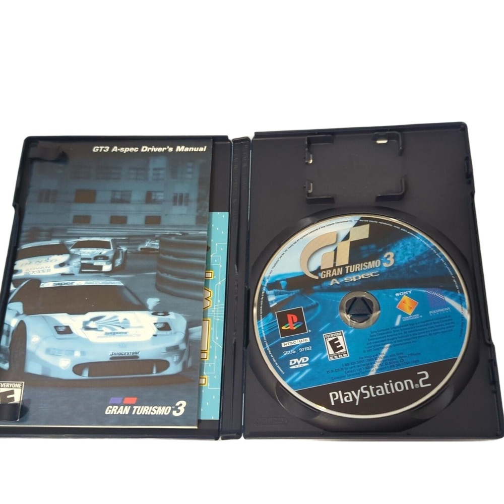 Gran‎ Turismo 3 A-Spec PlayStation 2 PS2 Complete CIB Tested
